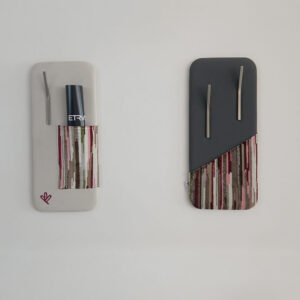 Coat hooks and storage pockets for campers